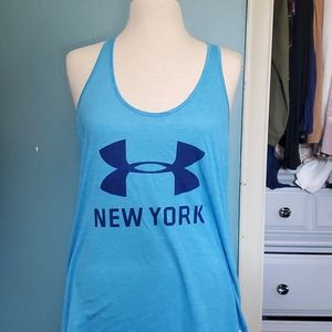 Under Armour blue tank